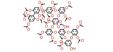 Fucoheptaphlorethol A eicosaacetate